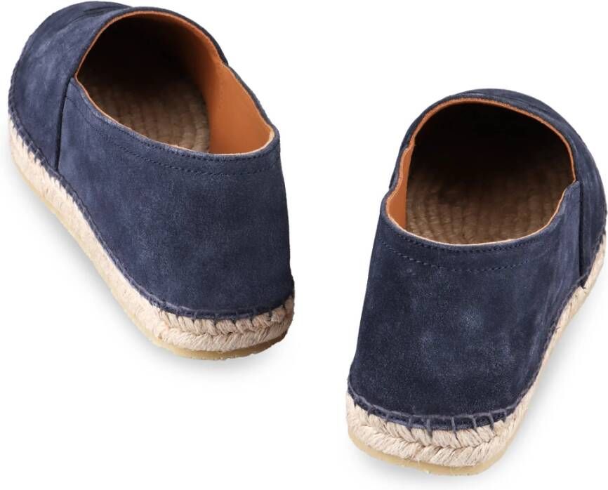 ETRO Gevlochten koord espadrilles Blue Heren