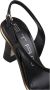 ETRO Zwarte Lamsskin Vierkante Neus Sandalen Black Dames - Thumbnail 5