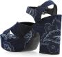 ETRO Plateau sandalen Blue Dames - Thumbnail 5