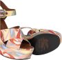 ETRO Witte platform sandalen met zomerprint Multicolor Dames - Thumbnail 4