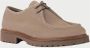 Exton Beige Suède Casual Schoenen Beige Heren - Thumbnail 2