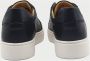 Exton Blauwe Leren Sneakers Blue Heren - Thumbnail 3