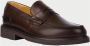 Exton Bruin Leren Heren Loafers Brown Heren - Thumbnail 2