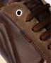 Exton Bruine Leren Sneakers Lage Plateauzool Brown Heren - Thumbnail 3