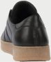 Exton Groene Leren Sneakers Ronde Neus Vetersluiting Brown Heren - Thumbnail 4