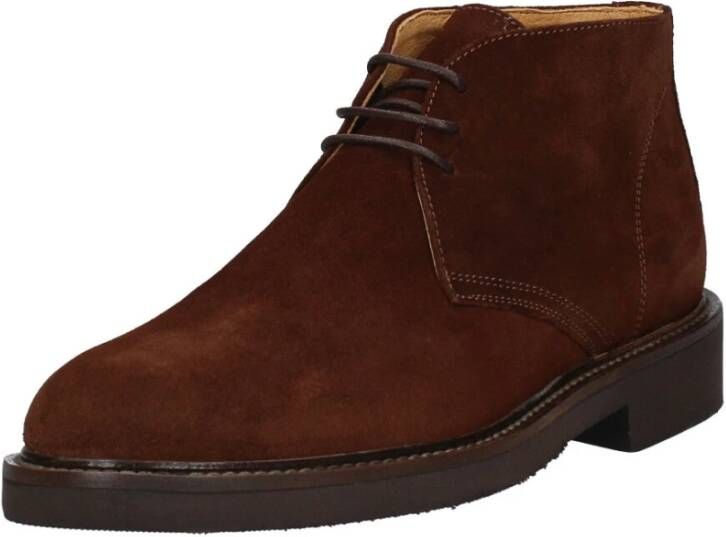 Exton Heren Casual Schoen Brown Heren