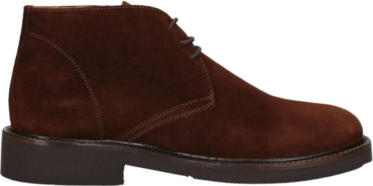 Exton Heren Casual Schoen Brown Heren