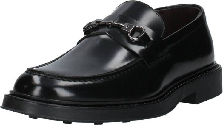 Exton Heren Loafer Klassieke Stijl Black Heren