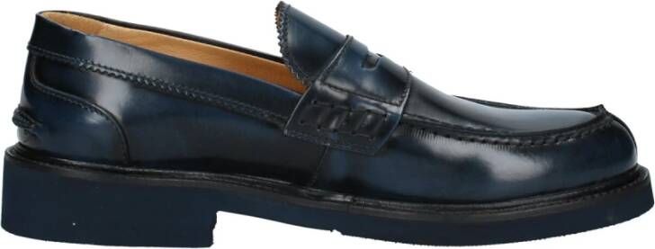 Exton Heren Loafer Klassieke Stijl Blue Heren