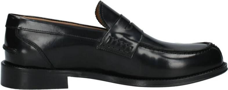 Exton Heren Loafer Leren Comfortabele Zool Black Heren