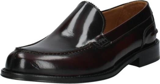 Exton Heren Loafer Leren Zool Beschrijving Red Heren