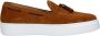 Exton Heren Loafer Suède Rubberen Zool Brown Heren - Thumbnail 3