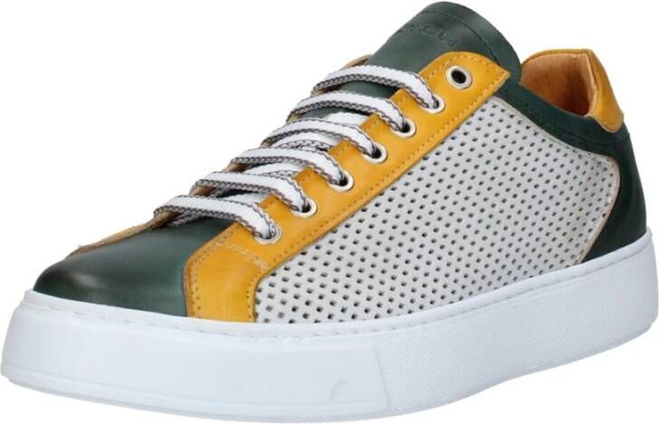 Exton Heren Sneakers Leren Rubberen Zool Multicolor Heren