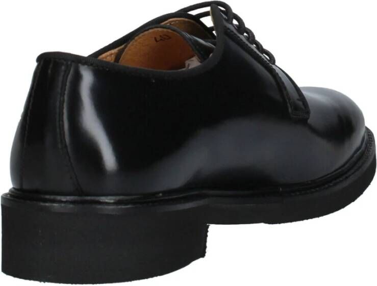 Exton Heren Veterschoenen Black Heren