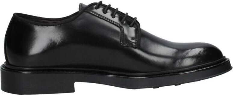 Exton Heren Veterschoenen Black Heren