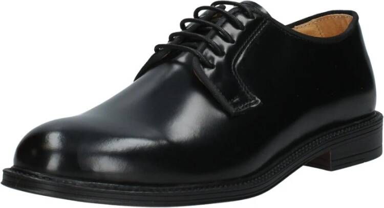 Exton Heren Veterschoenen Black Heren