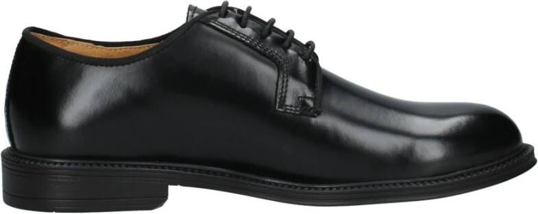 Exton Heren Veterschoenen Black Heren