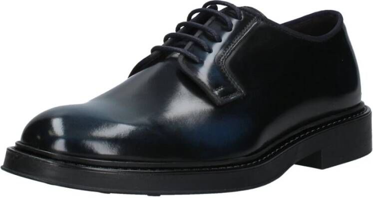 Exton Heren Veterschoenen Blue Heren