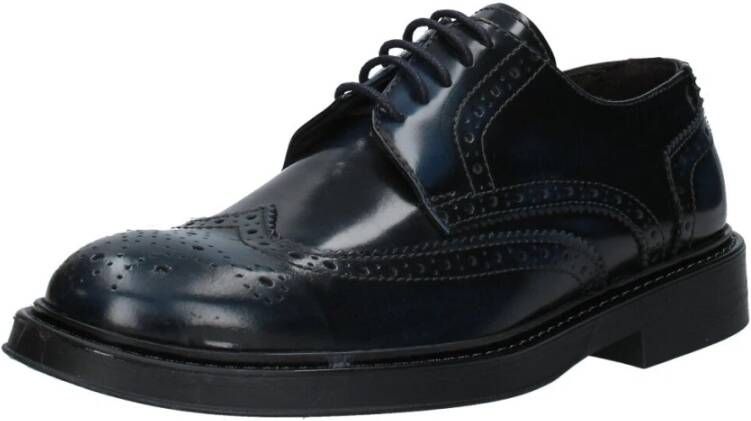 Exton Heren Veterschoenen Blue Heren