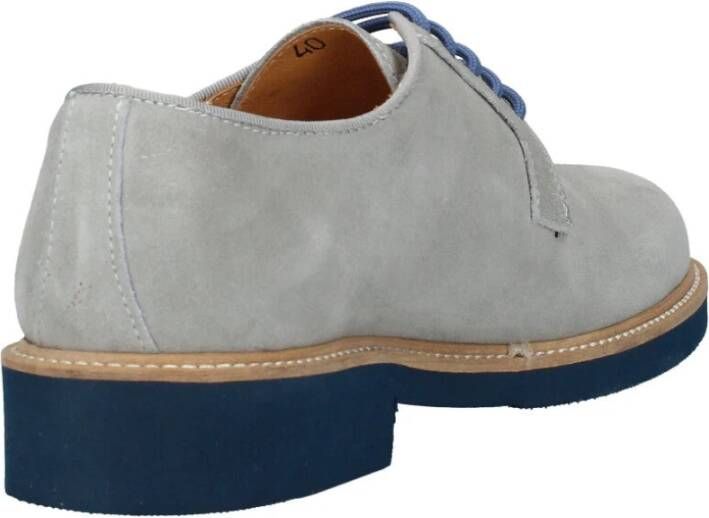 Exton Heren Veterschoenen Dynamische Stijl Gray Heren