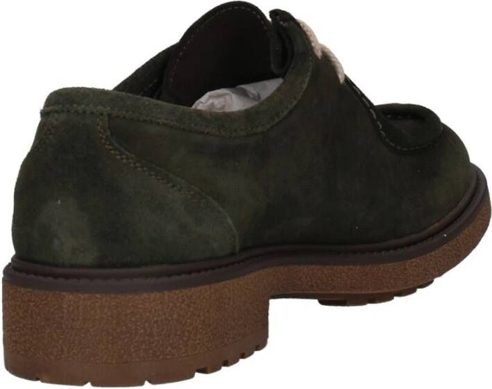 Exton Heren Veterschoenen Green Heren