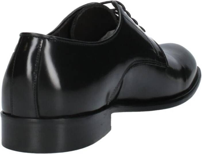 Exton Heren Veterschoenen Klassiek Model Black Heren