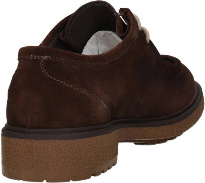 Exton Heren Veterschoenen Klassieke Stijl Brown Heren