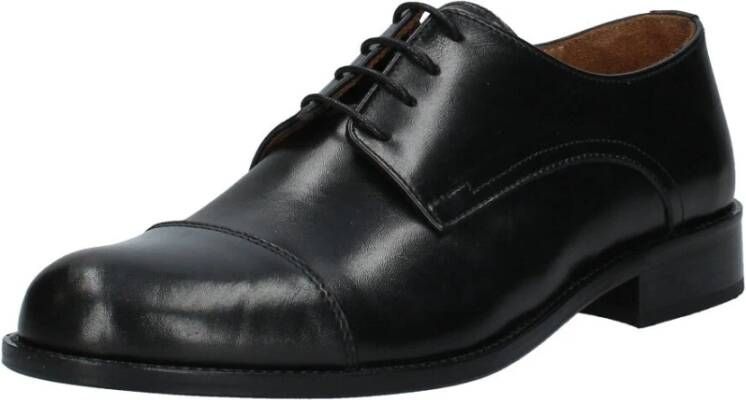 Exton Klassieke Heren Veterschoenen Black Heren