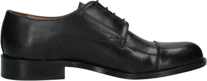 Exton Klassieke Heren Veterschoenen Black Heren