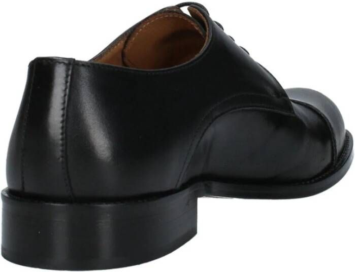 Exton Klassieke Heren Veterschoenen Black Heren