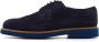 Exton Klassieke Stijl Schoenen Blue Heren - Thumbnail 5