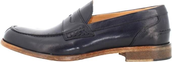 Exton Klassieke Stijl Schoenen Blue Heren