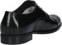 Exton Leren Veterschoenen Black Heren - Thumbnail 4