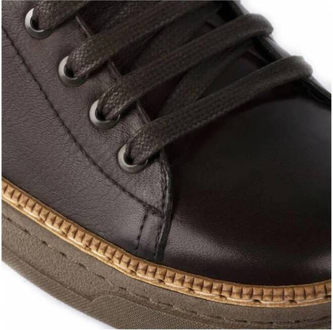 Exton Stijlvolle Sneakers voor Mannen en Vrouwen Brown Heren