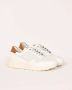 Exton Witte Geperforeerde Leren Sneakers White Heren - Thumbnail 2