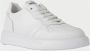 Exton Witte Leren Lage Sneakers White Heren - Thumbnail 2