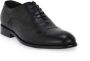 Exton Zwarte Leren Schoenen Black Heren - Thumbnail 2