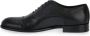 Exton Zwarte Leren Schoenen Black Heren - Thumbnail 3