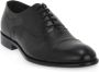 Exton Zwarte Leren Schoenen Black Heren - Thumbnail 2