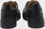 Exton Zwarte Leren Sneakers Black Heren - Thumbnail 3