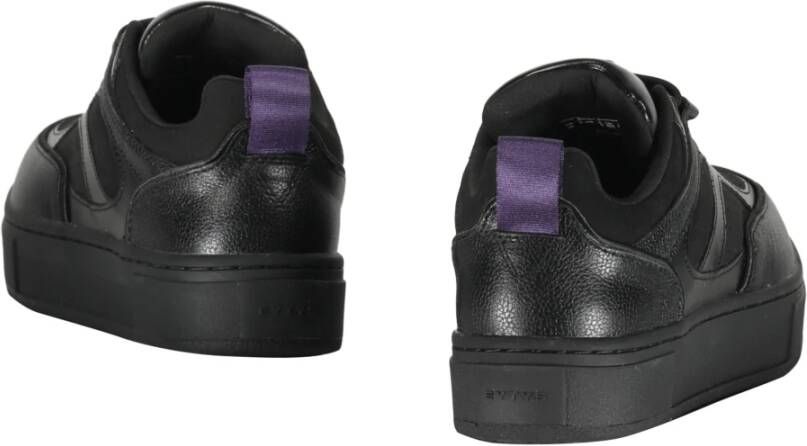 Eytys Leren Platform Sneakers Black Heren