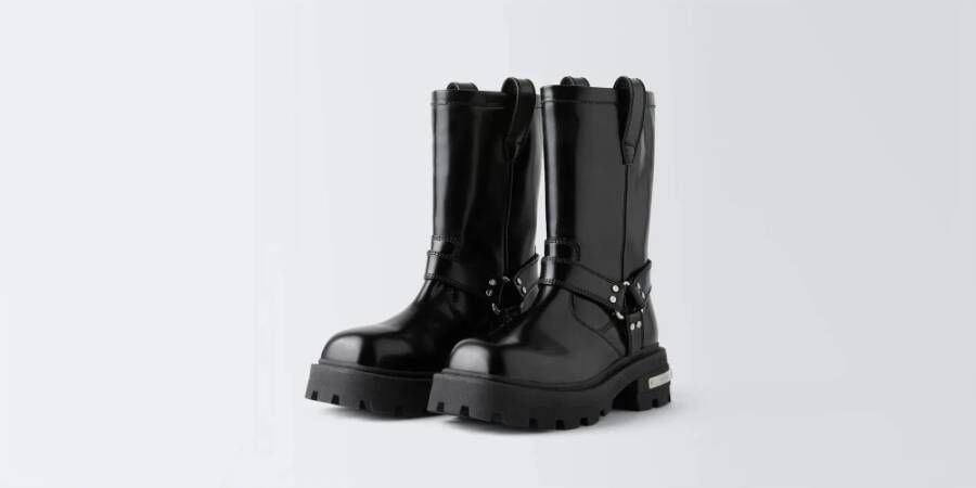 Eytys Stijlvolle Leren Schoenen Black Dames