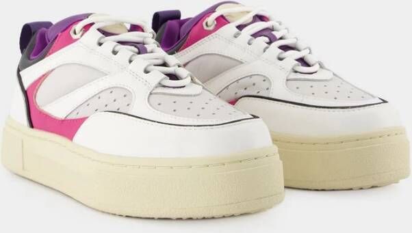 Eytys Witte Leren Sidney Sneakers White Dames