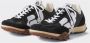 Eytys Zwarte Suède Sneakers met Witte Details Black Heren - Thumbnail 2