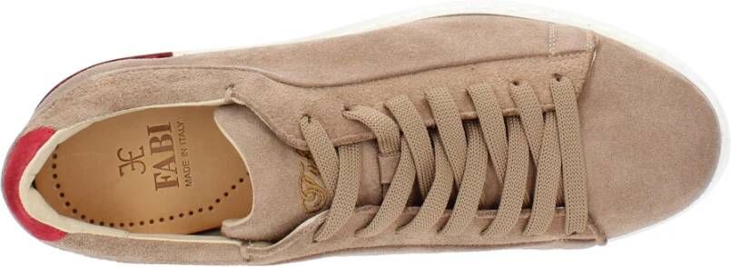 Fabi Beige Sneakers Beige Heren