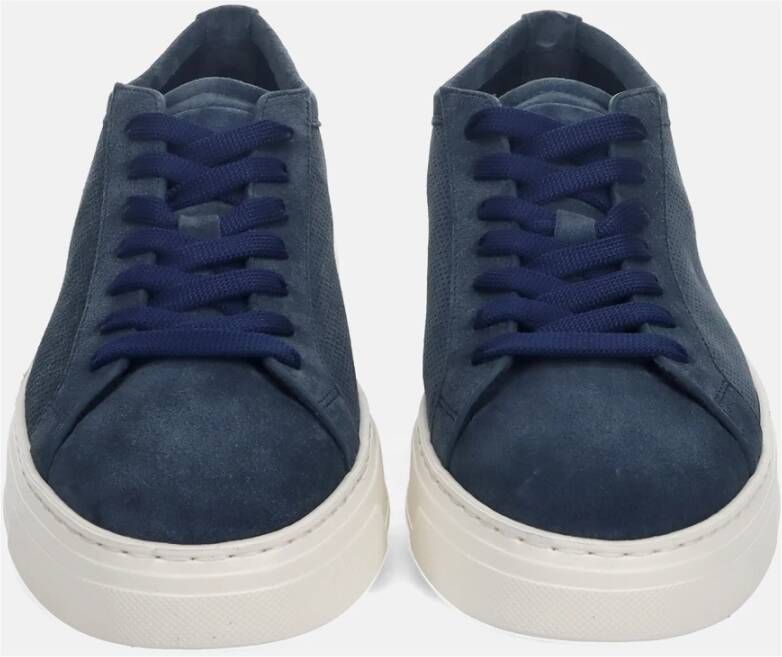 Fabi Blauwe Sneakers Uitdaging 2.0 Micro-geperforeerd Blue Heren