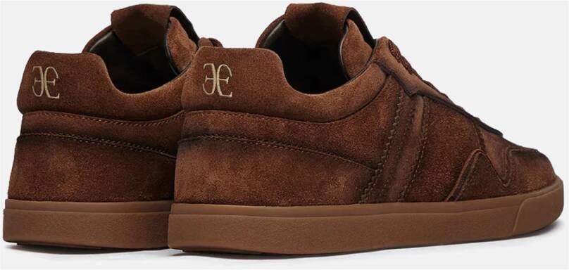 Fabi Bruine Sneakers Elegant Comfortabel Stijlvol Brown Heren