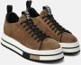 Fabi Bruine Sneakers met Vernieuwde Zool Brown Dames - Thumbnail 2