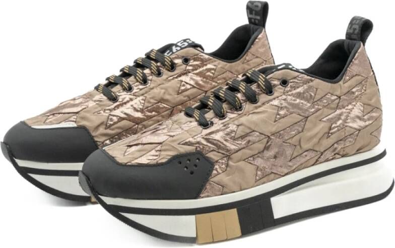 Fabi Dames Sneakers Gunnar Leer Brown Dames