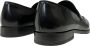 Fabi Formele leren loafers in zwart Black Heren - Thumbnail 3